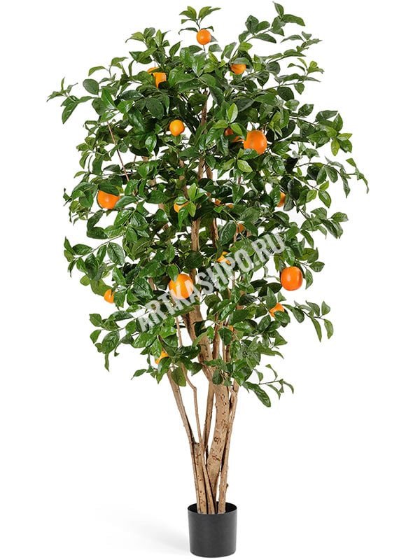 Апельсиновое дерево с плодами искусственное