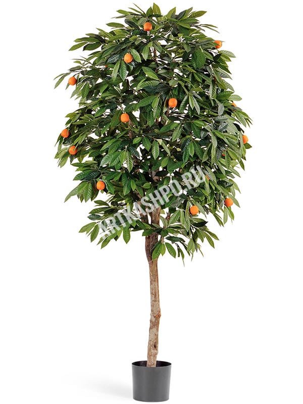 Мандариновое дерево ‘Ориндж’ с плодами искусственное