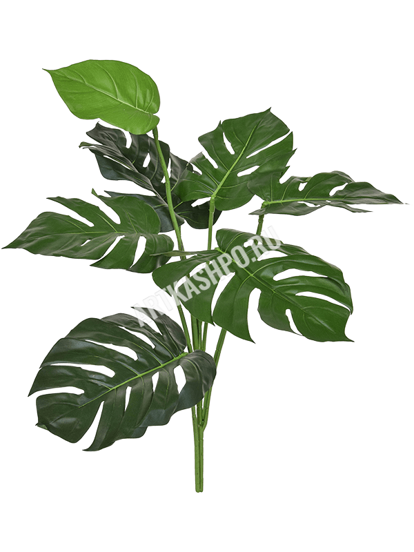 Филодендрон с резными листьями искусственный
