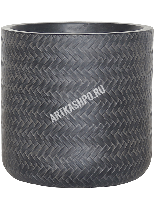 Кашпо Baq Angle Cylinder Anthracite