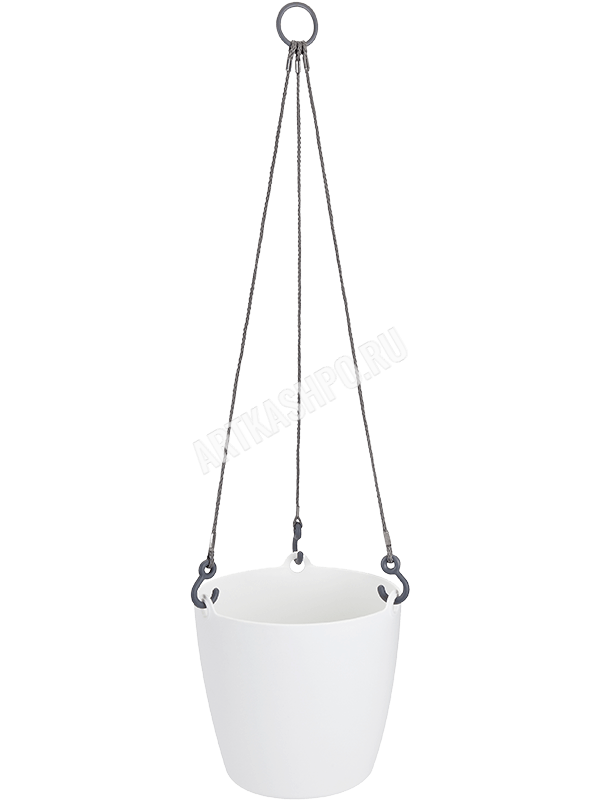 Кашпо подвесное Brussels® Hanging Basket White