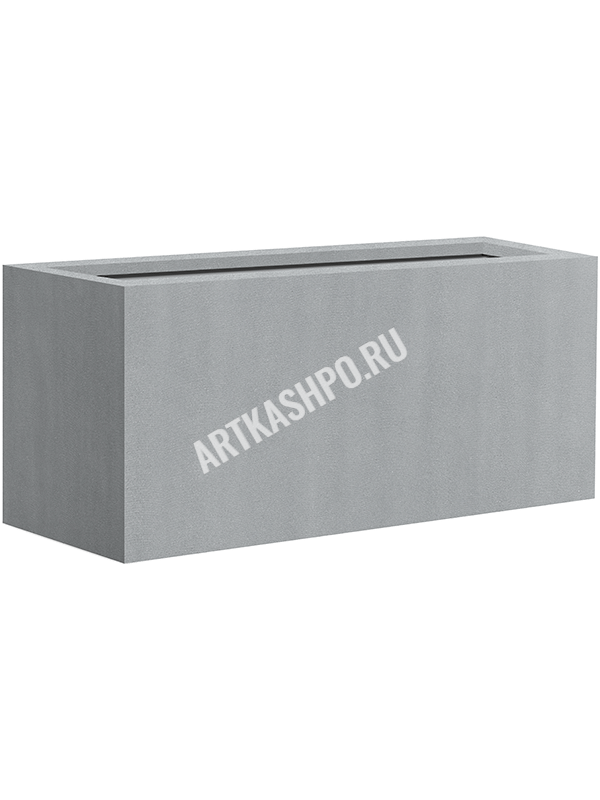 Кашпо Argento Box Natural Grey