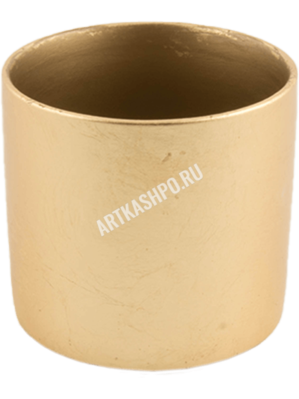 Кашпо Basic Cylinder Minipot Gold