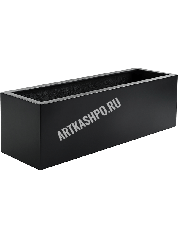 Кашпо Argento Small Box black