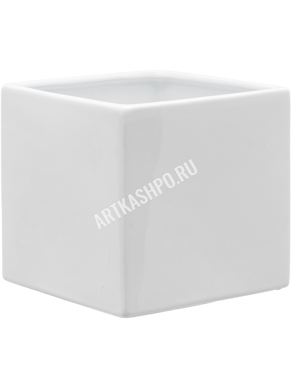 Кашпо Basic Square Minipot White