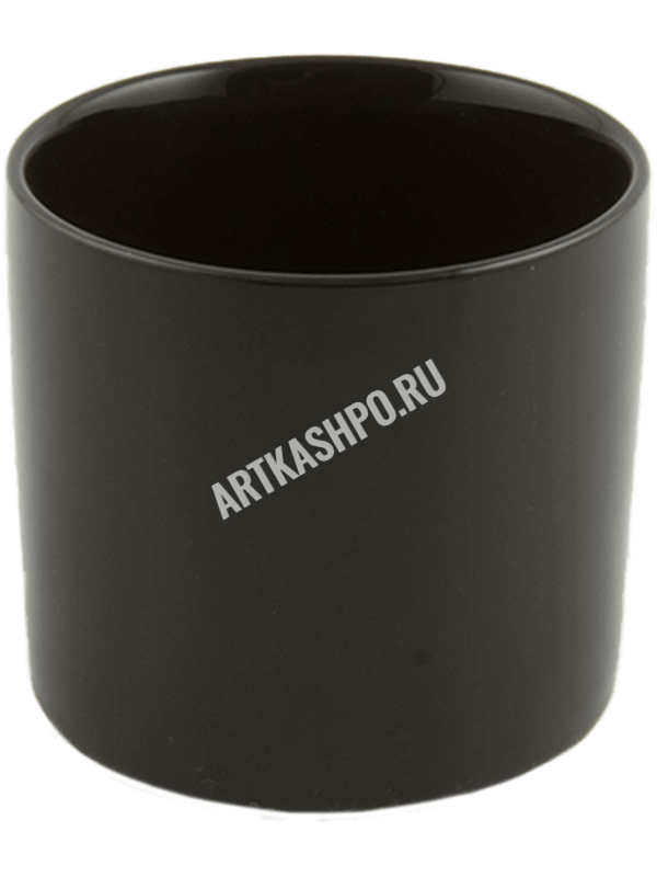 Кашпо Basic Cylinder Minipot Black
