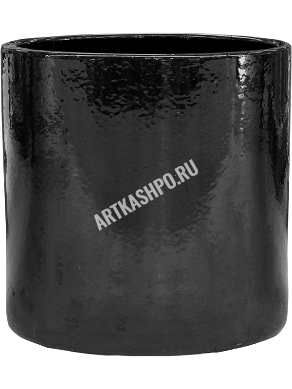 Кашпо Cylinder Pot Black