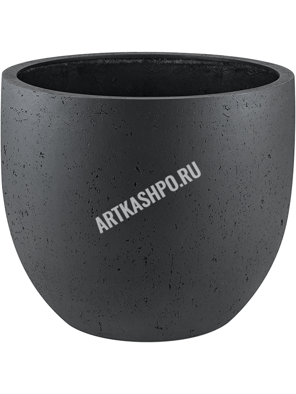 Кашпо Grigio New Egg Pot Anthracite Concrete