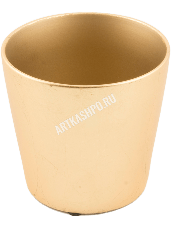 Кашпо Basic Round Minipot Gold