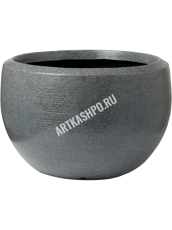 Кашпо Capi Arc Granite Vase Ball Anthracite