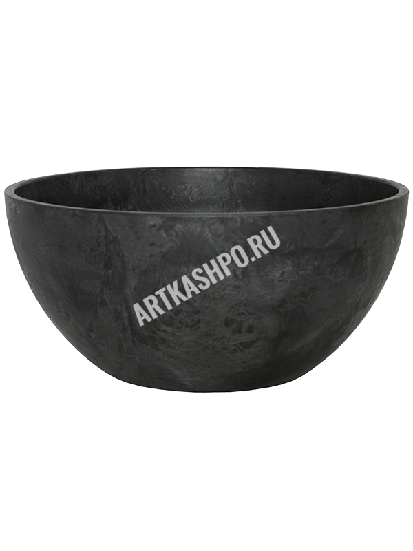 Кашпо Artstone Fiona bowl black