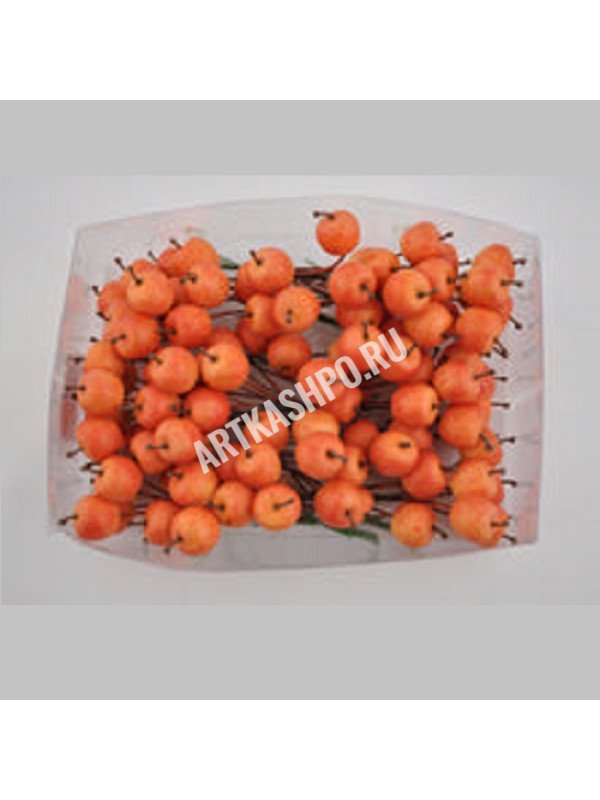 Яблоки D2 оранжевые 108 шт. на проволоке