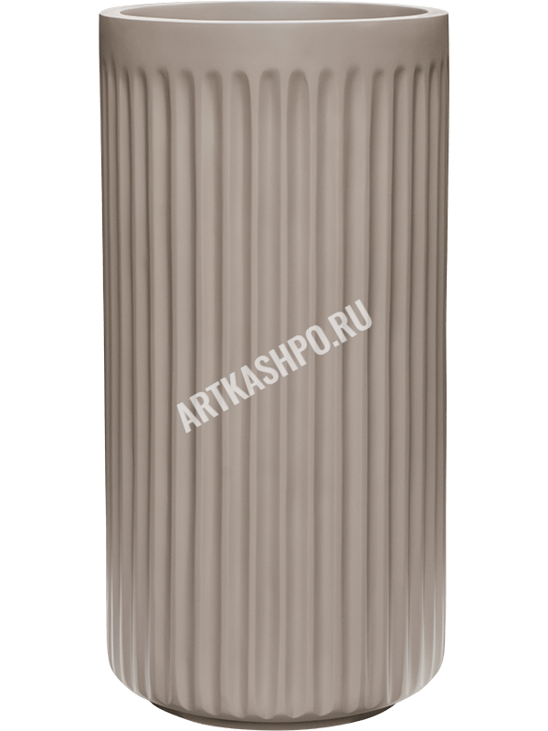 Кашпо Doric Natural Cylinder Cedar Grey