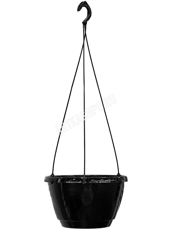 Горшок технический подвесной Laveredo Hanging black