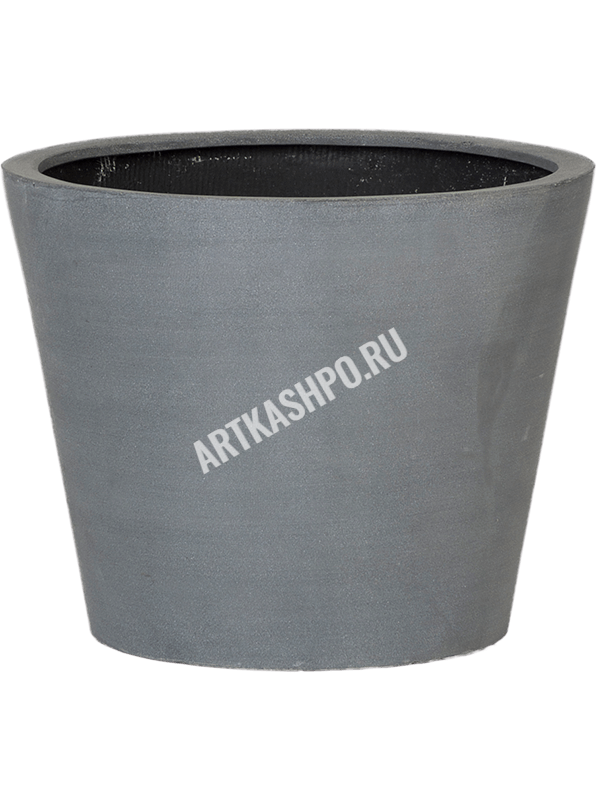 Кашпо Fiberstone Bucket S Grey