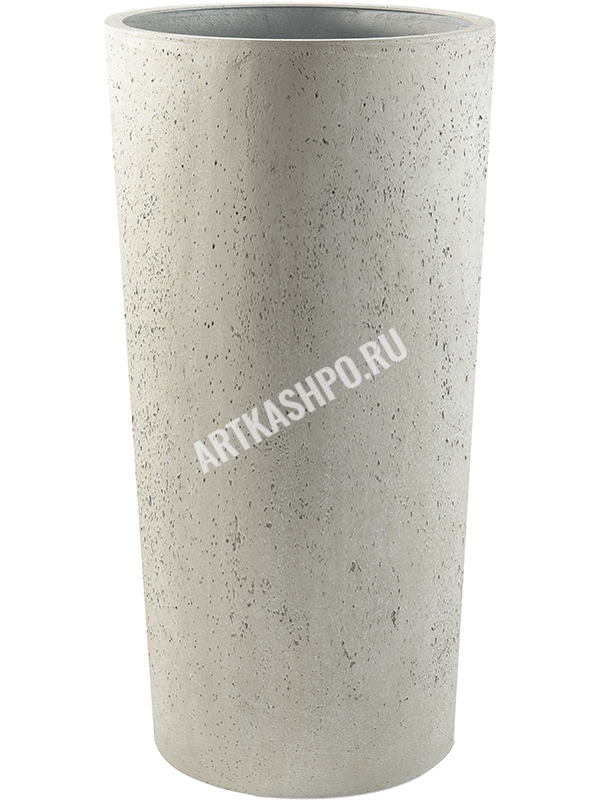 Кашпо Grigio Vase Tall Antique White Concrete