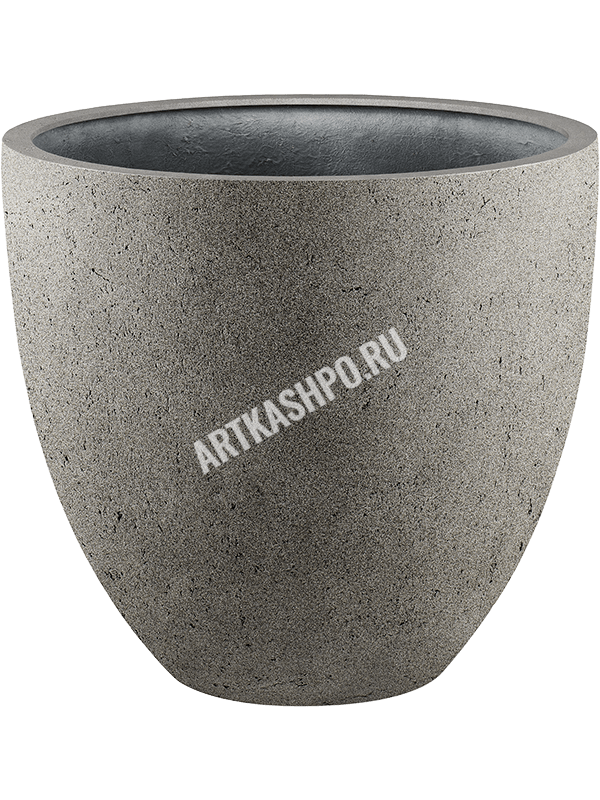 Кашпо Grigio Egg Pot Natural-concrete
