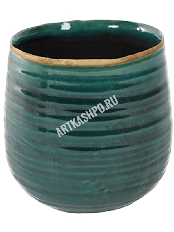Кашпо Iris Pot Turquoise