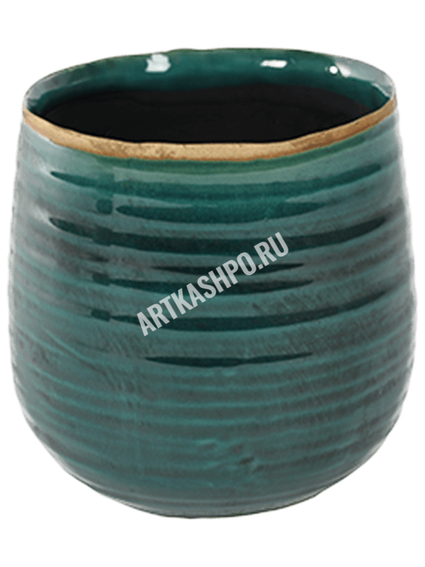 Кашпо Iris Pot Turquoise