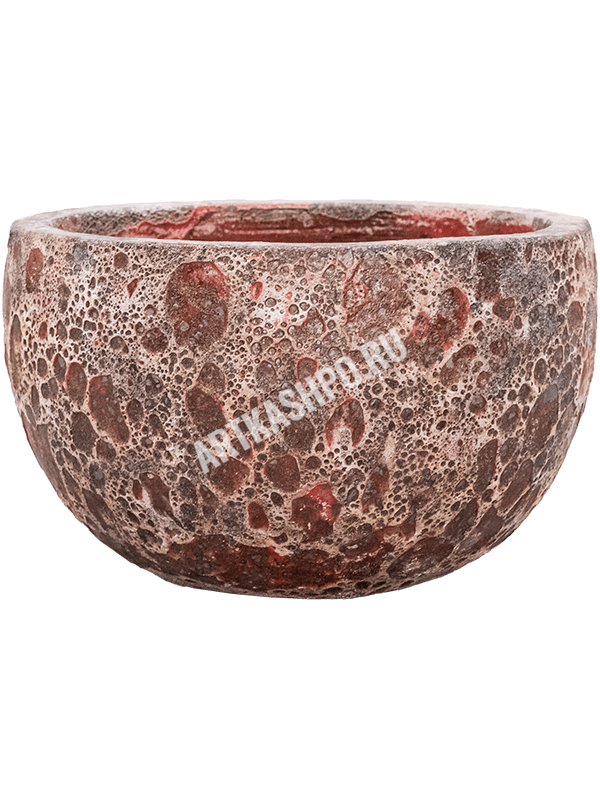 Кашпо Baq Lava Bowl relic pink