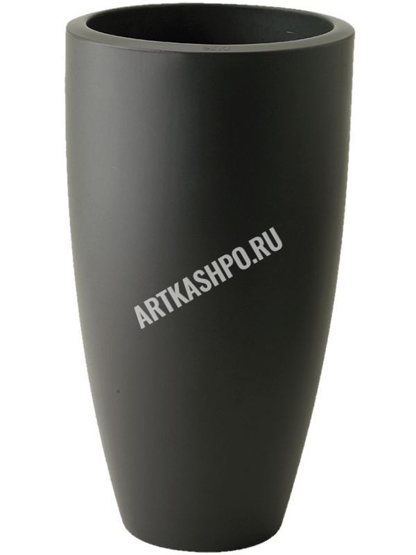Кашпо Pure® Soft Round High Anthracite