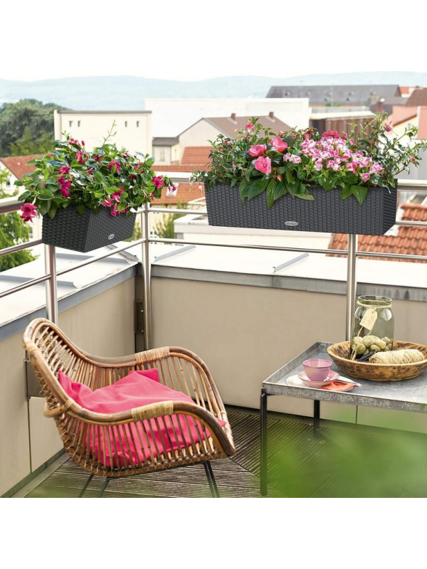Кашпо Lechuza Balconera Cottage мокко 50 Кашпо Lechuza Balconera Cottage мокко 50