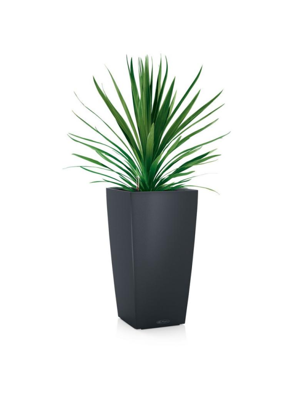Кашпо Lechuza Cubico Color сланец 40 Кашпо Lechuza Cubico Color сланец 40