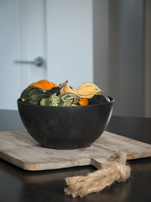 Кашпо Artstone Fiona bowl black