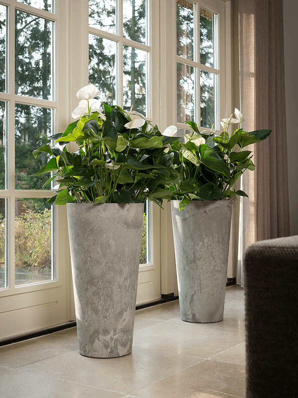 Кашпо Artstone Claire Vase grey