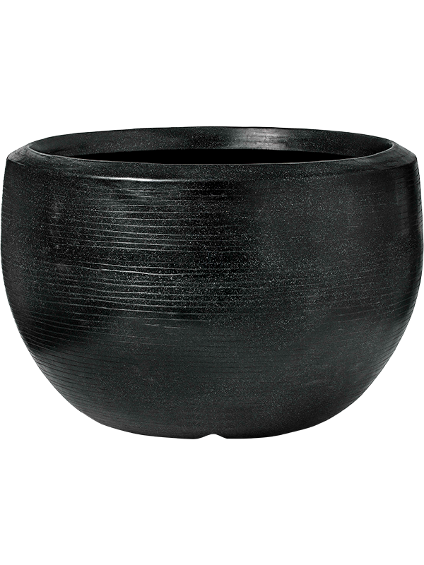 Кашпо Capi Arc Granite Vase Ball Black