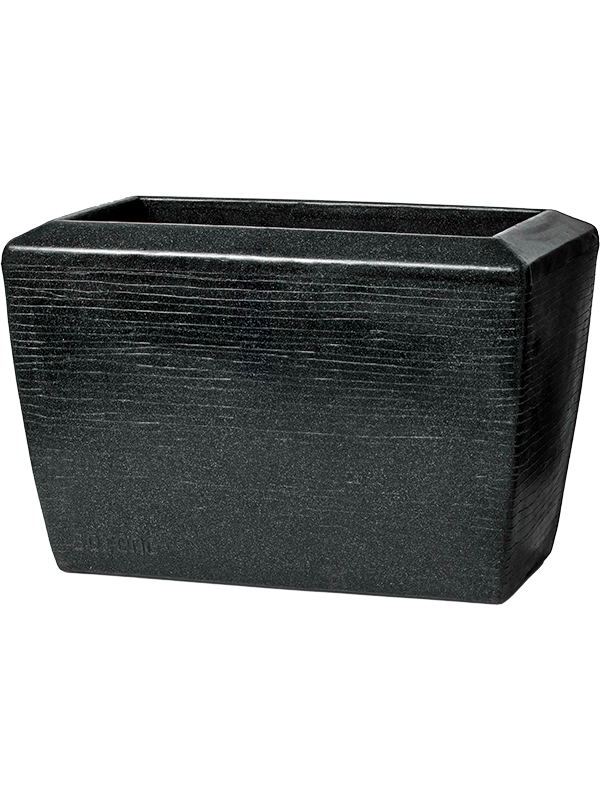 Кашпо Capi Arc Granite Planter Rectangle Black