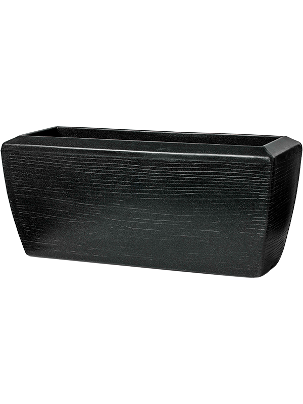 Кашпо Capi Arc Granite Planter Rectangle Black