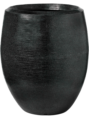 Кашпо Capi Arc Granite Vase Elegant Deluxe Black