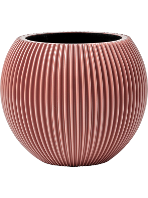 Кашпо Capi Nature Groove Special Vase Ball Pink