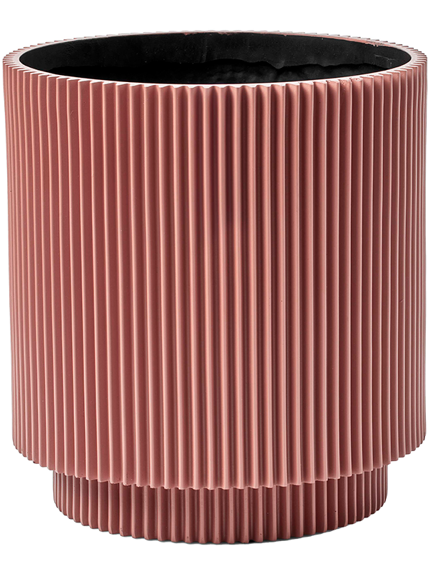 Кашпо Capi Nature Groove Special Vase Cylinder Pink