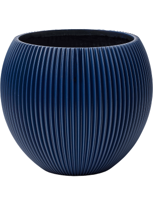 Кашпо Capi Nature Groove Special Vase Ball Dark Blue