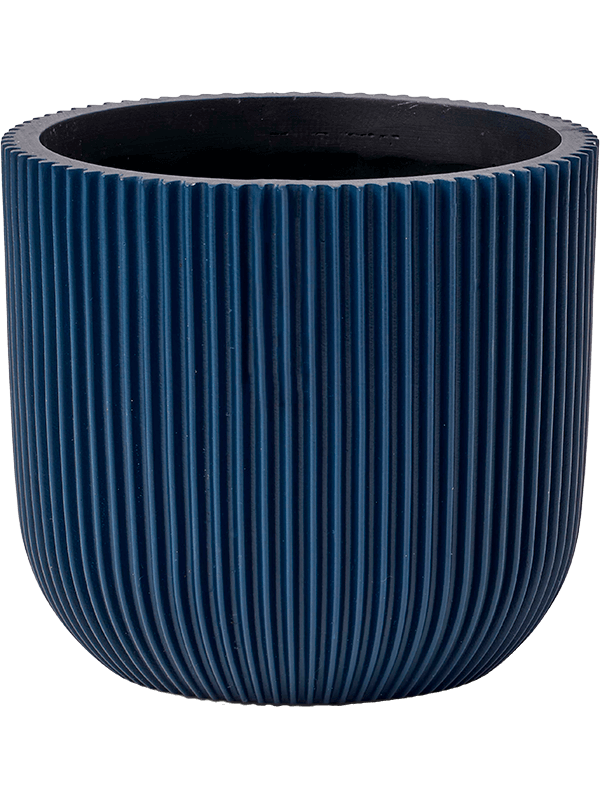 Кашпо Capi Nature Groove Special Planter Dark Blue