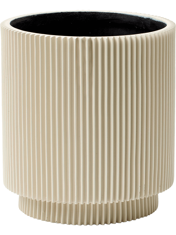 Кашпо Capi Nature Groove Special Vase Cylinder Beige