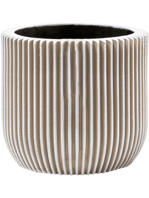 Кашпо Capi Nature Groove Planter Ball Ivory