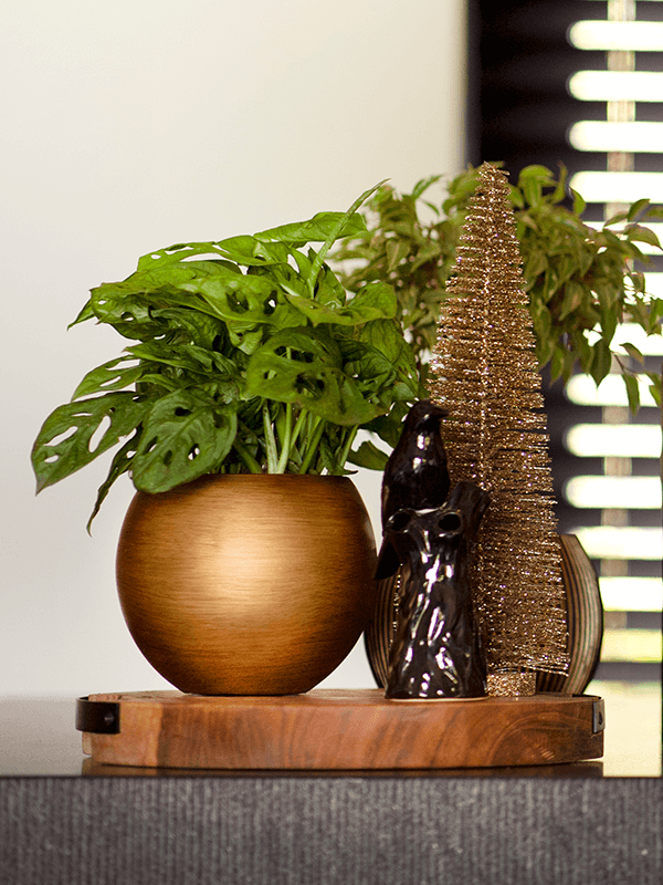 Кашпо Capi Lux Retro Vase Ball Gold