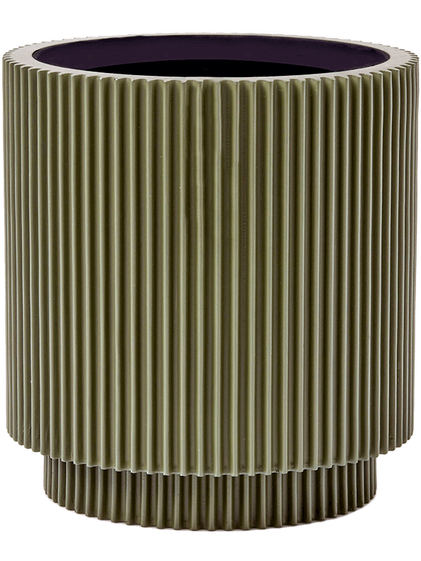 Кашпо Capi Nature Groove Special Vase Cylinder Green