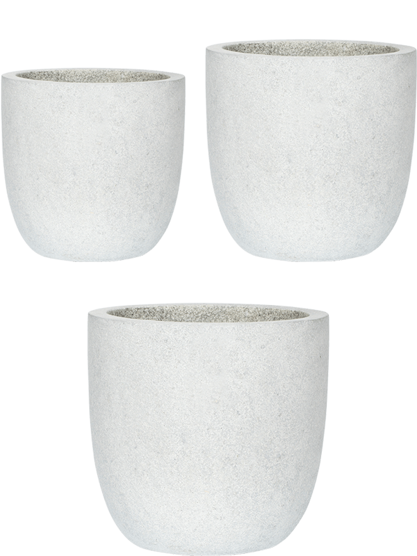 Кашпо Capi Lux Terrazzo Planter Ball Light Grey (комплект 3 шт.)