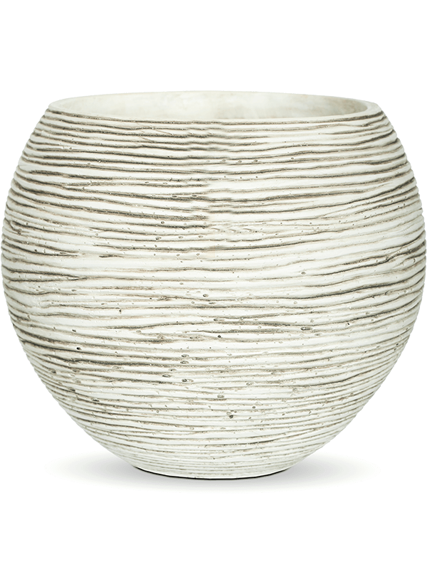 Кашпо Capi Nature Rib Vase Ball Ivory