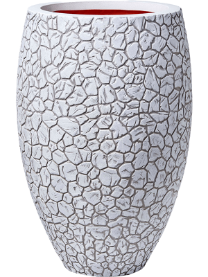 Кашпо Capi Nature Clay NL Vase Elegant Deluxe Ivory