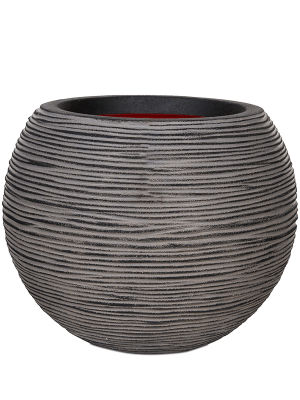 Кашпо Capi Nature Rib NL Vase Ball Anthracite