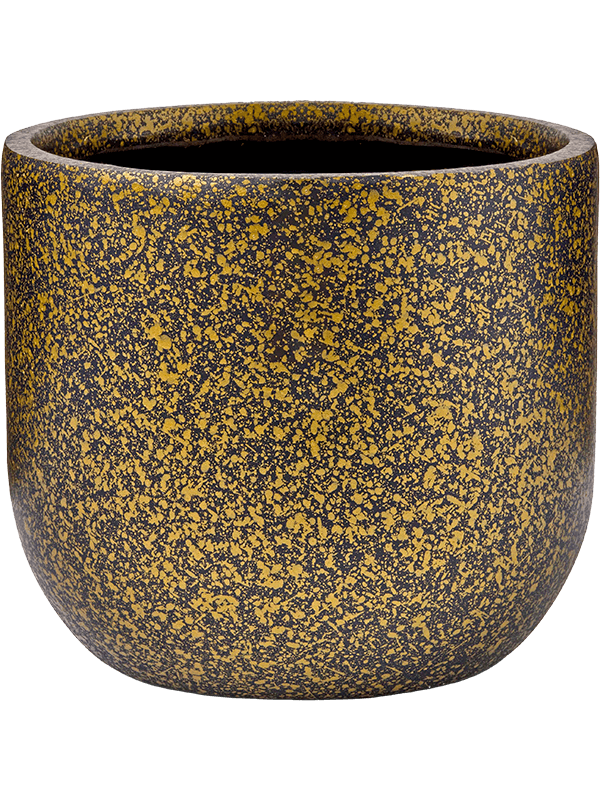 Кашпо Capi Lux Terrazzo Planter Ball Black Gold