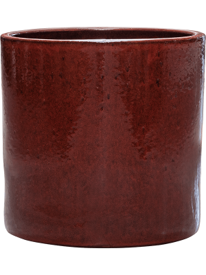 Кашпо Cylinder Pot Deep Red