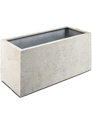 Кашпо с колёсиками Grigio Box Antique White