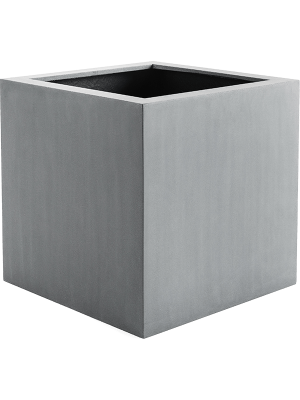 Кашпо Argento Cube Natural Grey