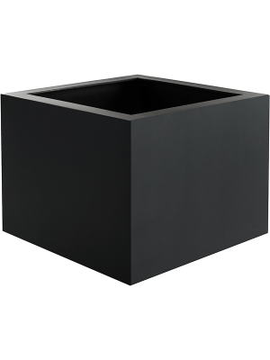 Кашпо Argento Cube black